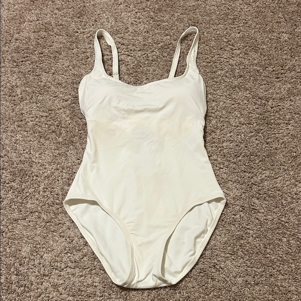 Michael Kors One-Piece Swimsuit Black & Gold Size 8